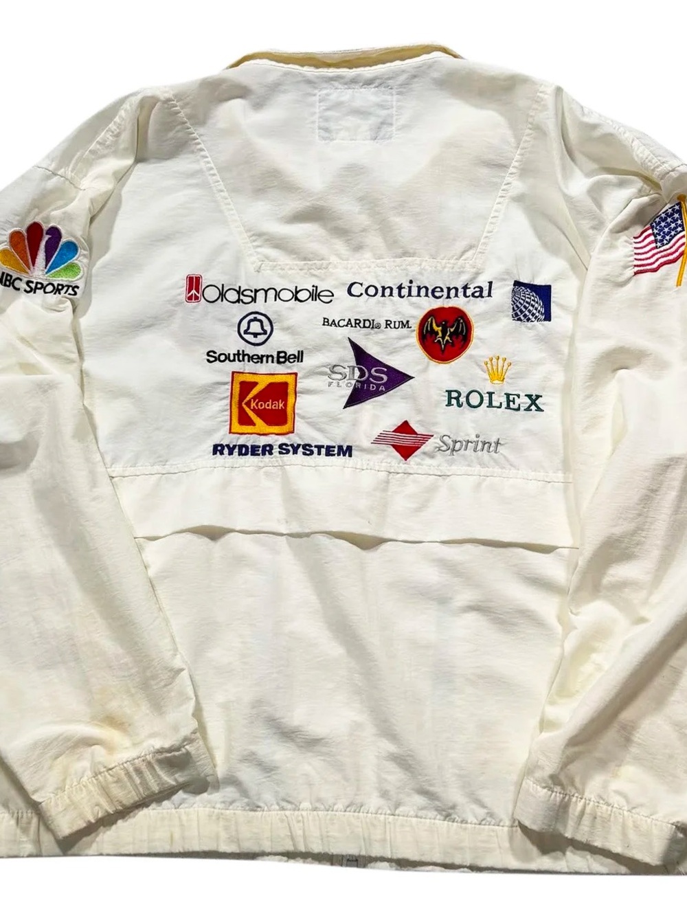 Vintage Starbus Fedex Orange Bowl Jacket w/ Rolex Sponsor Jacket (Size L)